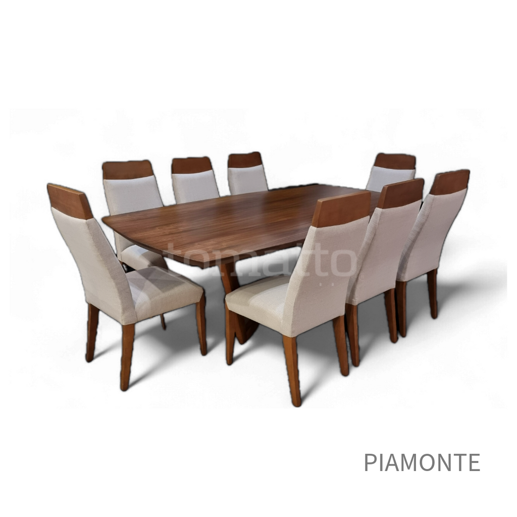 MESA PIAMONTE 8 SILLAS