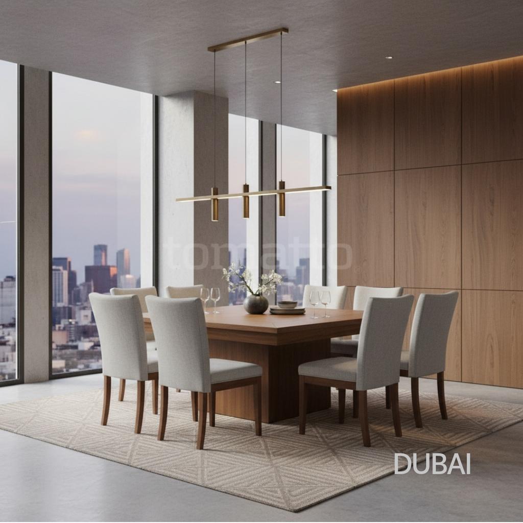 DUBAI COMEDOR 8 SILLAS