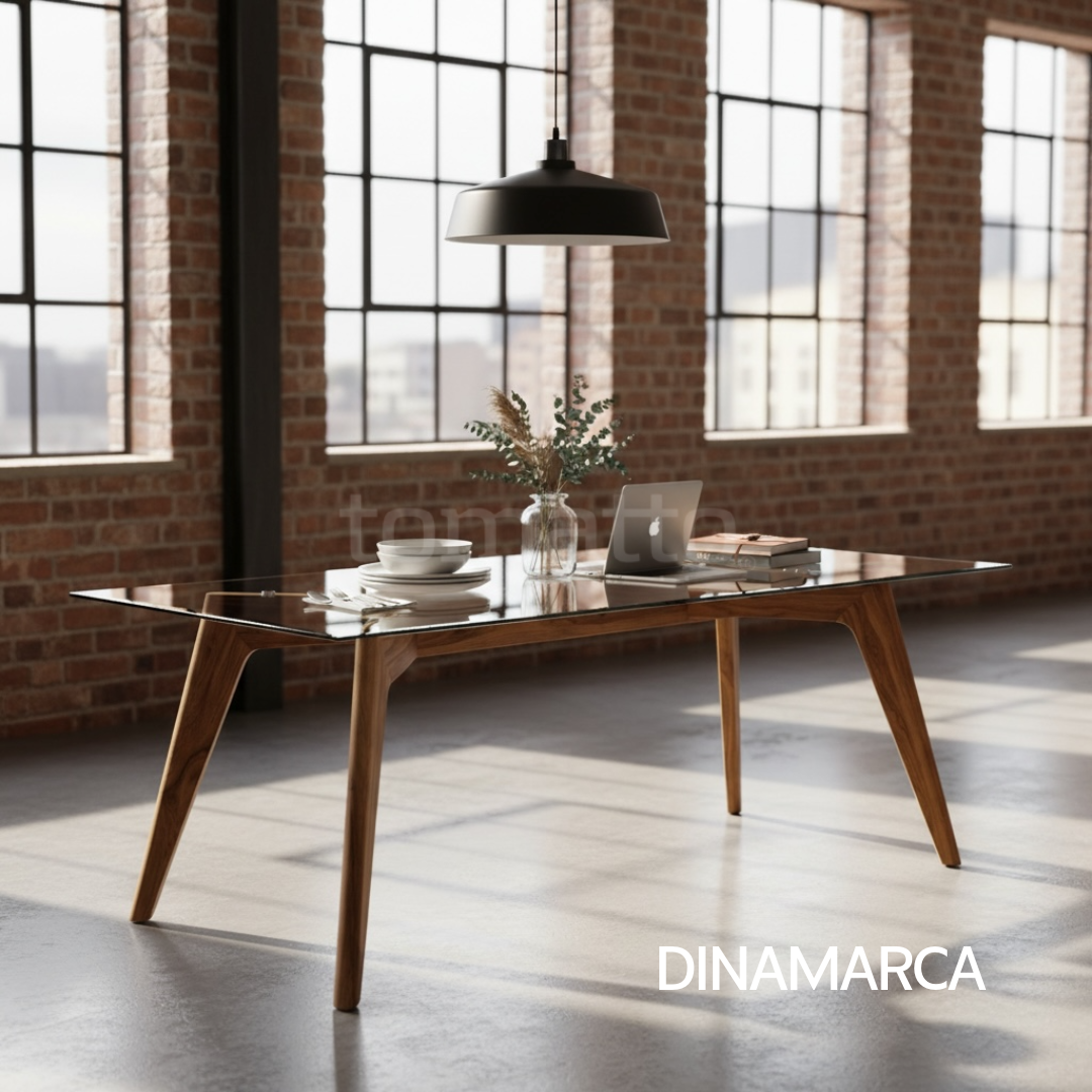 MESA RECTANGULAR DINAMARCA M6