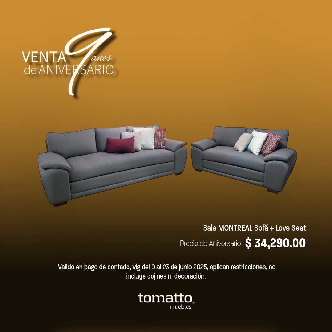 MONTREAL SOFA Y LOVE SEAT