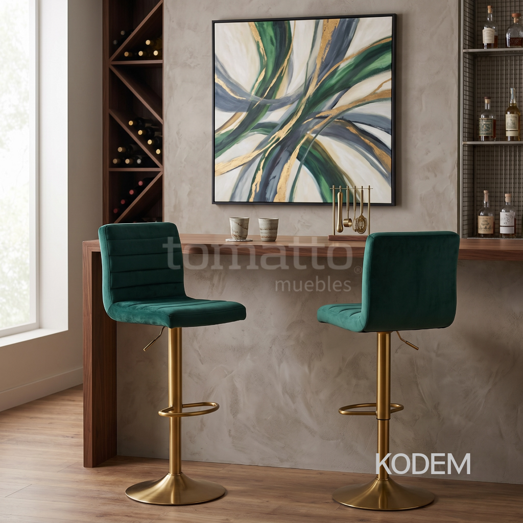 KODEM BANCO BAR DORADO IMPORTADO