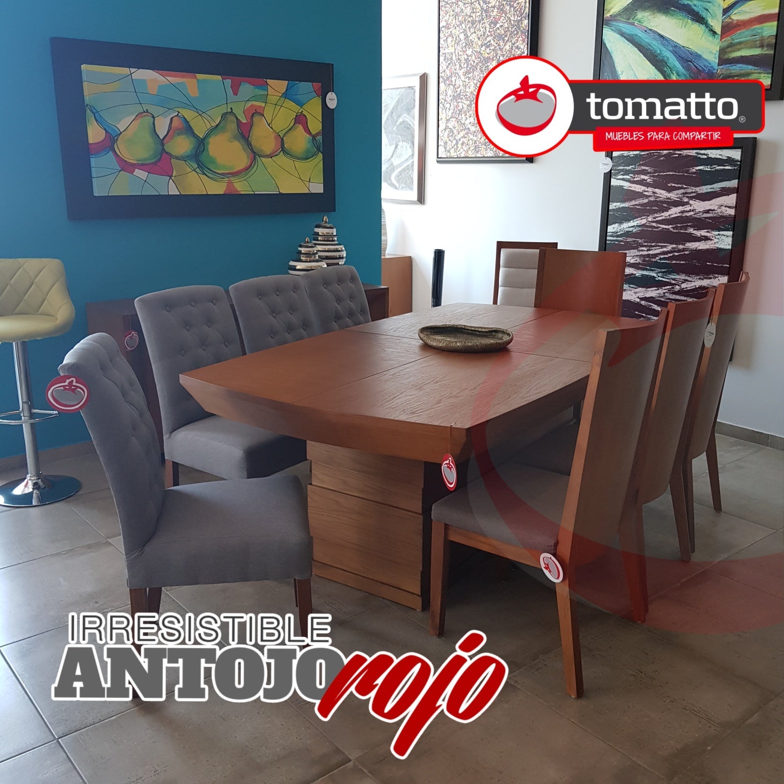 MESA TOCI M8 RECTANGULAR